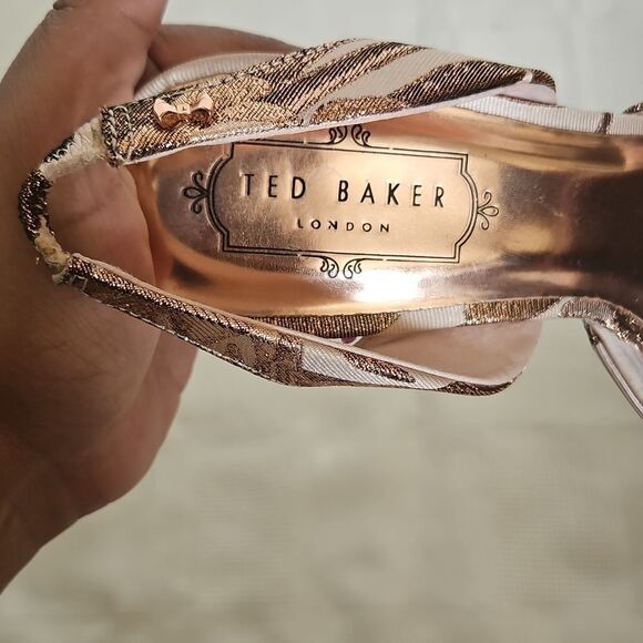 Ted Baker Tan and Brown Heels with Elegant Design - Picture 16 of 16